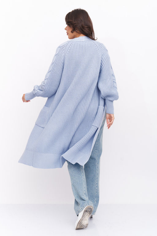 Кардиган Д 3084/голубой (1940) - Текстильная мануфактура фото 6