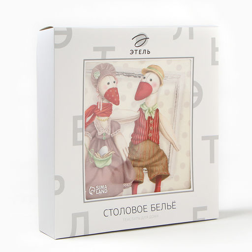 Скатерть Этель Пасхальные Тильды d=215 см, 100% хл, саржа 190 гр/м2  фото 13