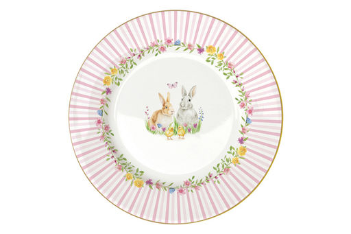 Набор десертных тарелок пасхальная коллекция, 19 см, 4 шт - Easy life фото 2