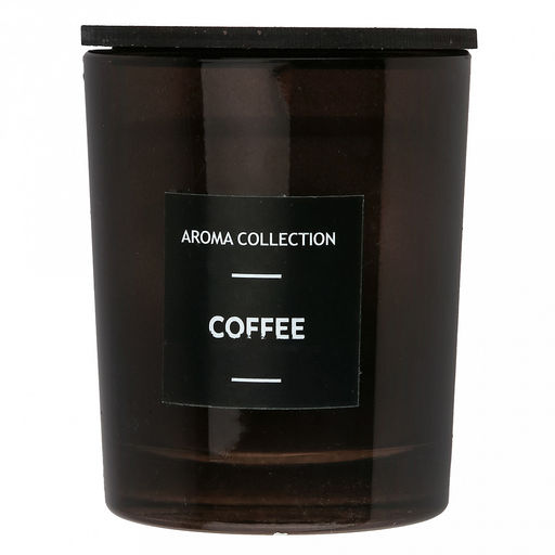 Свеча Incense д7см, h9см, ароматическая Cofee, в стеклянном стакане, время горения 32 часа (Россия) - Домашняя Мода фото 4