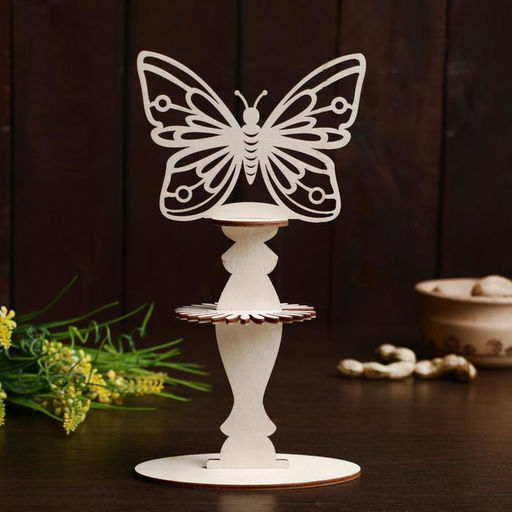 Салфетница «Бабочка», 22×12×0.3 см