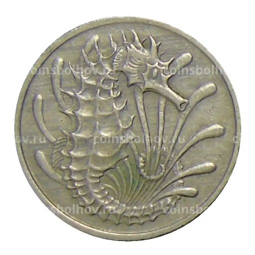 10 центов 1968 года Сингапур
