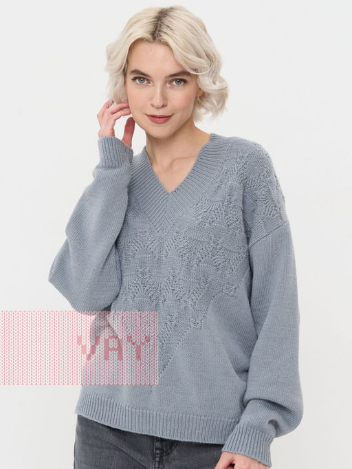 Джемпер женский 5232-41320. 0174 стальной