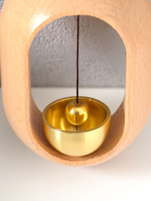 Колокол магнитный бук "Овал" 3,2х7,2х10,5 см