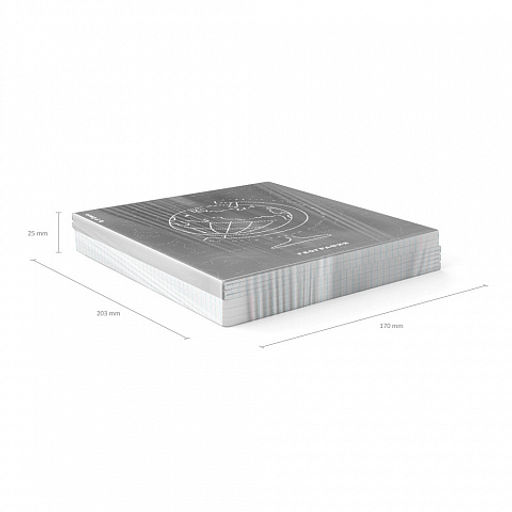 Цена за 5 шт. Тетрадь общая ученическая с пластиковой обложкой на скобе ErichKrause Зри в корень, География, 48 листов, клетка фото 5