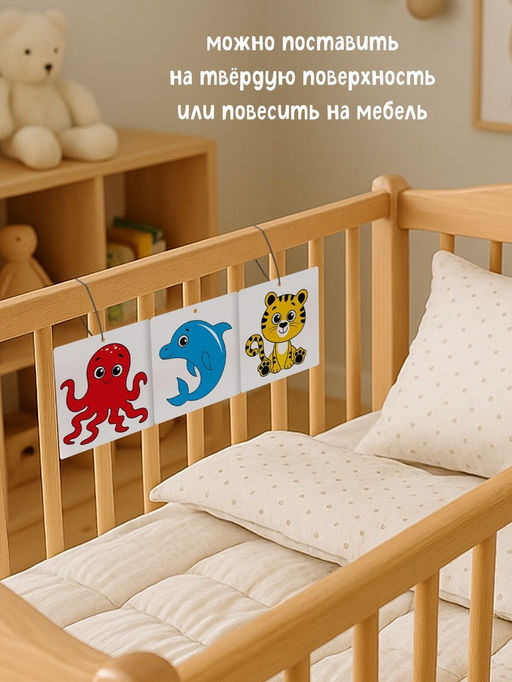 Книжки - гармошки картонные Смотрим вместе, набор 6 шт. - Буква-ленд фото 3