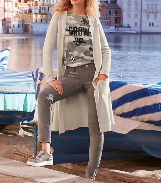 Пуловер, песочный - Heine фото 3