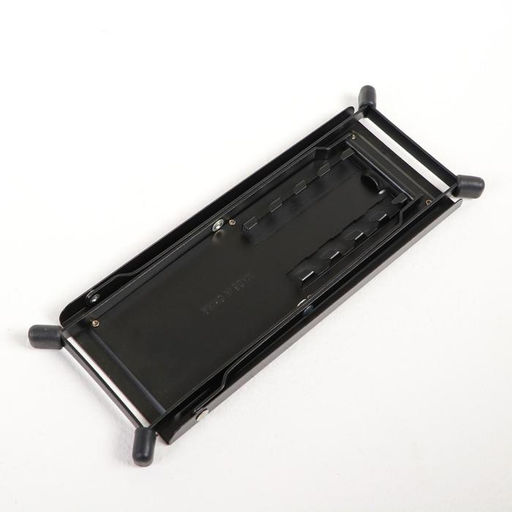 Подставка под ногу гитариста, черная, 25.5×10.5×12.5-25.5 см