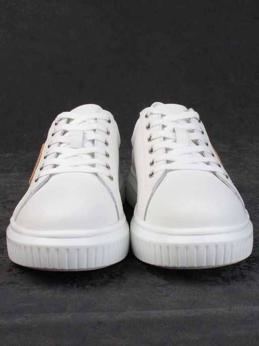 05-SD12-1D WHITE Кроссовки женские (натуральная кожа)