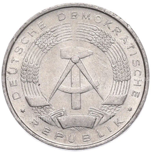 Монета 1 пфенниг 1961 года Восточная Германия (ГДР)