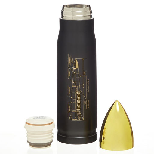 Термос пуля Калибр настоящего мужчины, 450 мл, 28?7 см