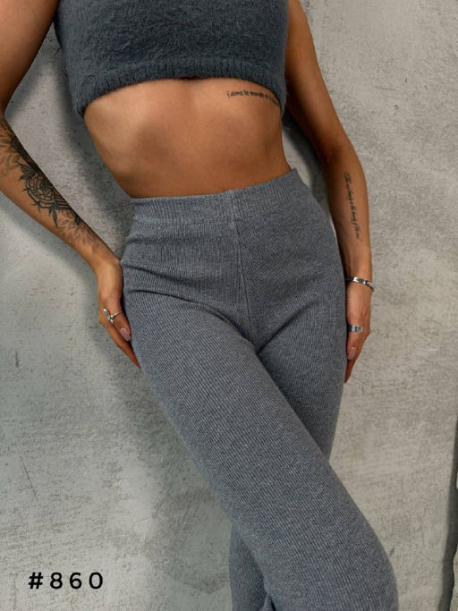 Леггинсы утепленные со штрипками - A.B.S.O фото 4