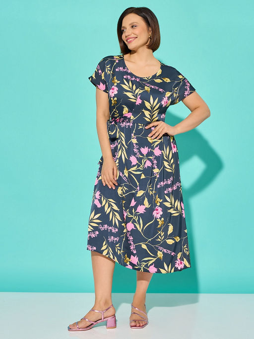 Платье 0083-3а стальной графит - Aquarell фото 11