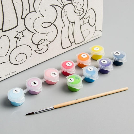 Картина по номерам для детей My Little Pony, 20?30 см