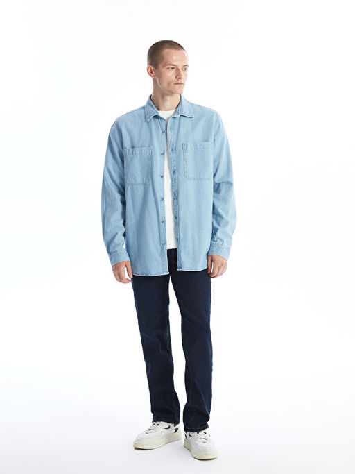 790 Rahat Kal?p Erkek Jean Pantolon