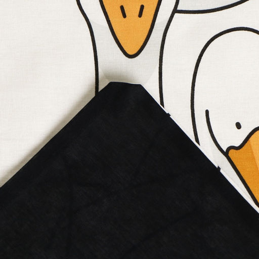 Постельное бельё 1.5-спальное «Этель. Гусь-обнимусь», бязь