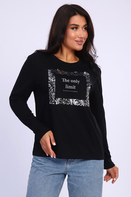 Футболка 55062 с дл. рукавом - Натали фото 32