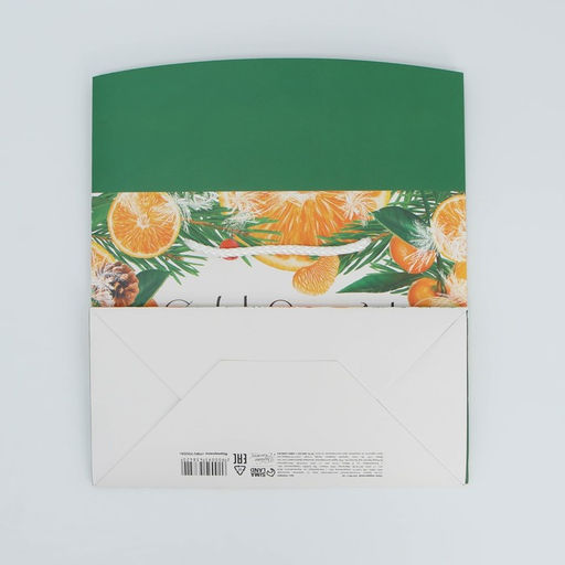 Цена за 2 шт. Пакет-коробка подарочный новогодний С Новым годом, 23?18?11 см - Дарите счастье фото 6