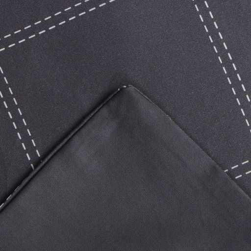 Постельное бельё Этель евро Cage: graphite, 200х215 см, 215х240 см, 50х70+3 см-2 шт, мако-сатин, 114г/м2  фото 5