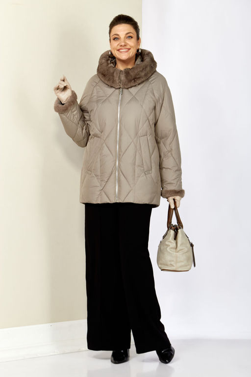 Куртка SHETTI 2202 беж  фото 8