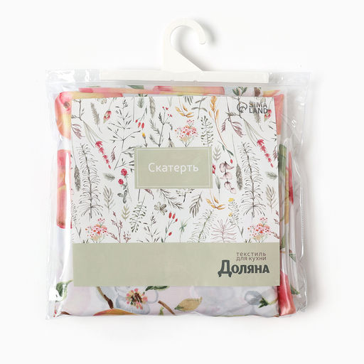 Скатерть «Доляна. Персики», 145×220 см