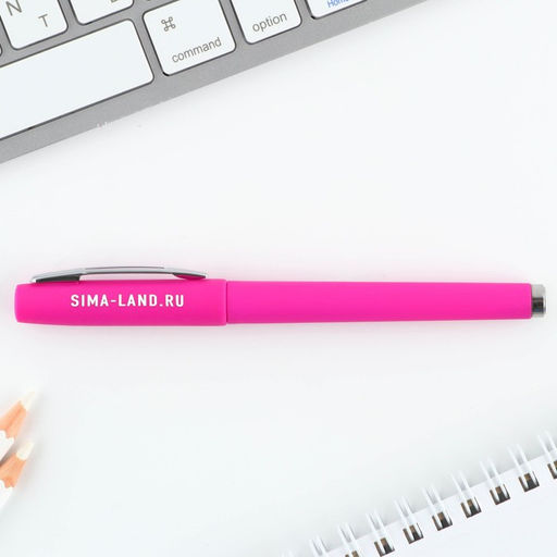 Цена за 2 шт. Ручка шариковая, синяя паста, 0.7 мм, корпус пластик 8 марта