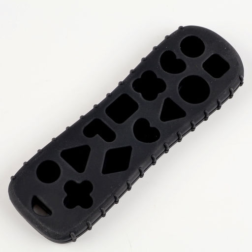 Прорезыватель для зубов «Пульт от телевизора», силиконовый, чёрный