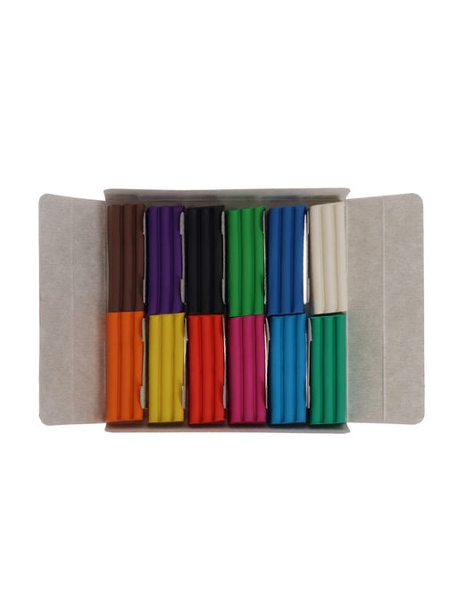 Пластилин Calligrata «Классический», 12 цветов, 120 г