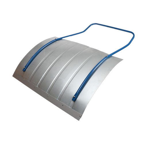 Движок для уборки снега, оцинкованный ковш 600 × 750 мм, металлическая планка, металлическая ручка цвет МИКС