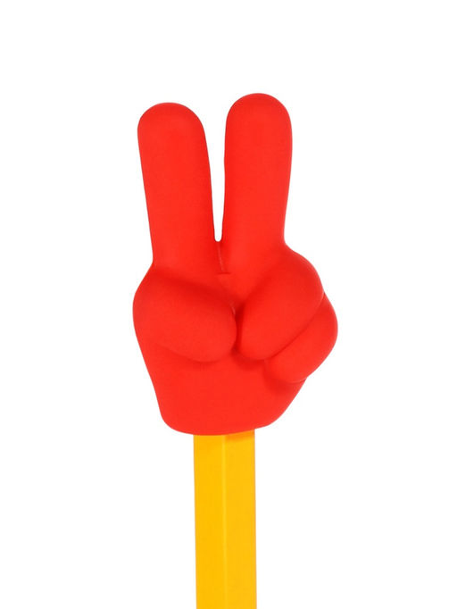 Цена за 8 шт. Ластик фигурный «Жесты» насадка на карандаш, МИКС