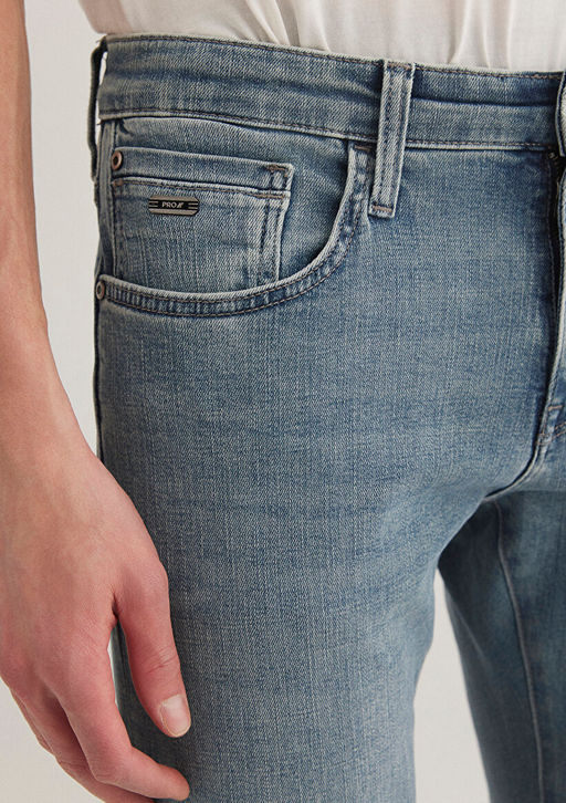James Mavi Pro Golgeli Indigo Mavisi Jean Pantolon  фото 7