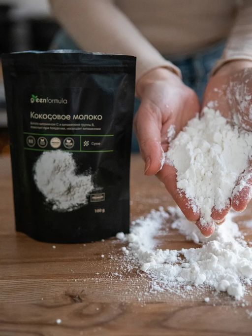 GF Сухое кокосовое молоко 1000 гр - Greenformula фото 6