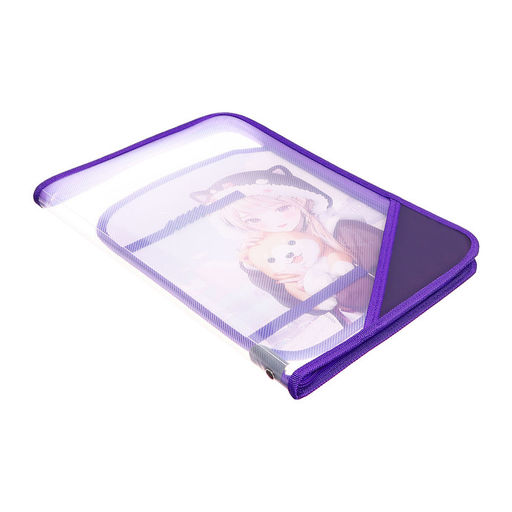 Папка для труда, А4, пластиковая, 23×32.5×2.5 см «Аниме»