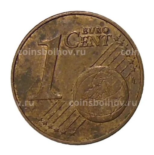 1 евроцент 2002 года J Германия