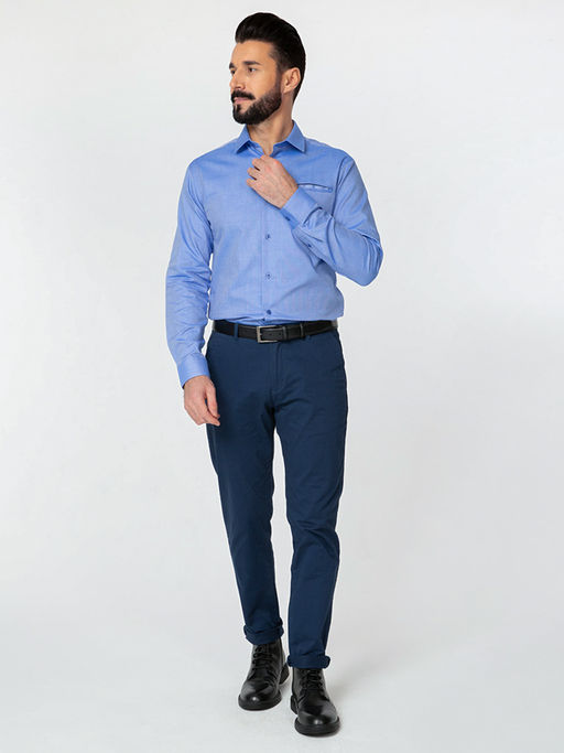 Сорочка мужская длинный рукав GREG 223/131/2957/Z/1  фото 6