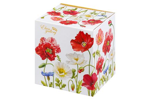 Кувшин 1,2 л 16*13*15,5 см Маки NEW BONE CHINA - Elan gallery фото 5