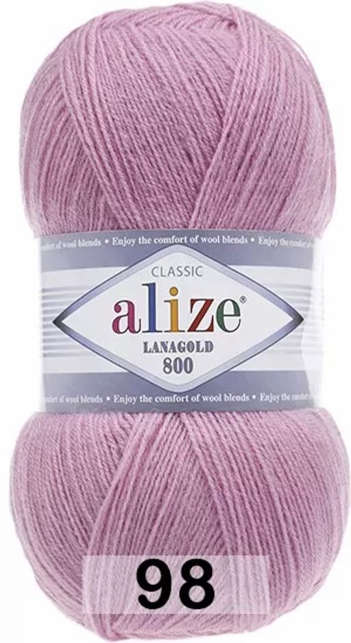 Пряжа LANAGOLD 800 - Alize фото 13