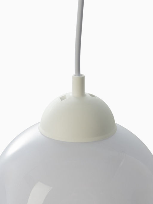 Светильник подвесной «Ирис», 1×15 Вт, Е27, 28×28×14(85) см, белый