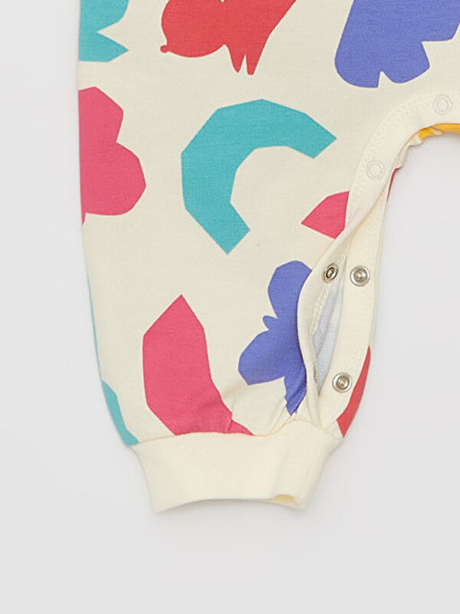 Bisiklet Yaka Uzun Kollu K?z Bebek Tulum - Waikiki фото 2