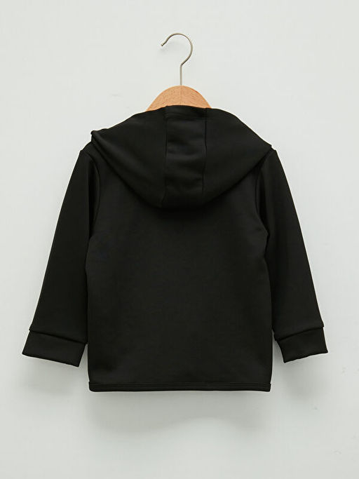 Kap??onlu Uzun Kol Basic Erkek Bebek Fermuarl? Sweatshirt - Waikiki фото 2