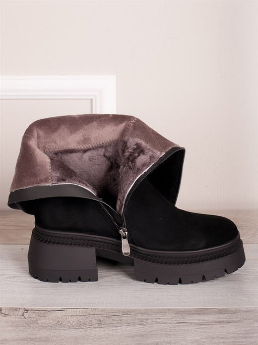 Сапоги женские зима/ Удобные сапоги на меху M1025 - Piniolo фото 2