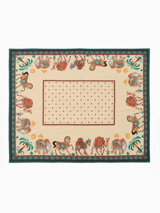 Набор кухонный «Этель. Нью-Дели»: скатерть 180×150 см, салфетка 40×40 см-8 шт., 100% хлопок