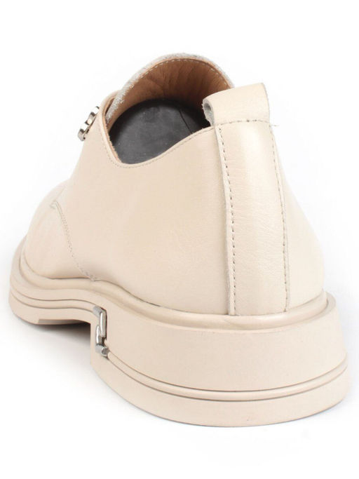 03-HP9960M BEIGE Полуботинки женские (натуральная кожа) - Фабричный китай фото 6