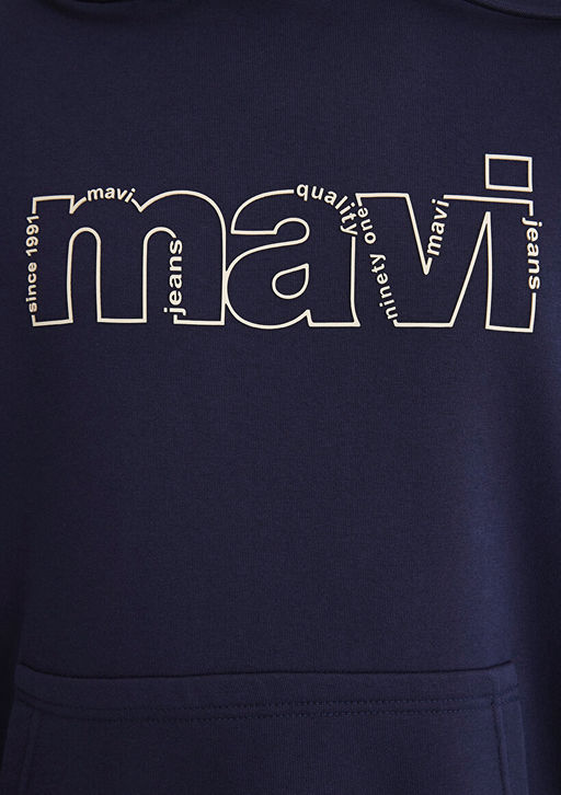 Mavi Logo Bask?l? Lacivert Sweatshirt фото 7