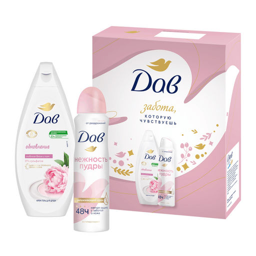 ДАВ набор ОБНОВЛЕНИЕ (део-спрей 150мл +гель д/душа 250мл)