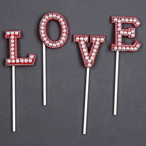Набор для украшения LOVE, цвет красный - Страна карнавалия фото 7
