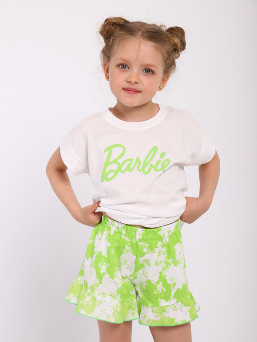 ПЖ053 Пижама "Barbie" (салатовый)