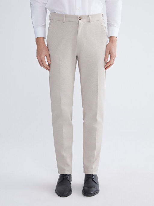 Slim Fit Erkek Tak?m Elbise Pantolonu - Waikiki фото 3