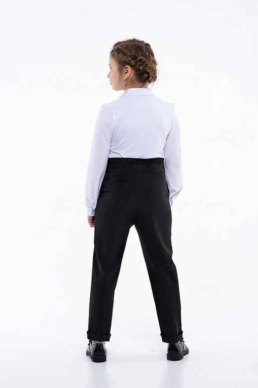 Белая школьная блузка Инфанта, модель 06115  фото 3