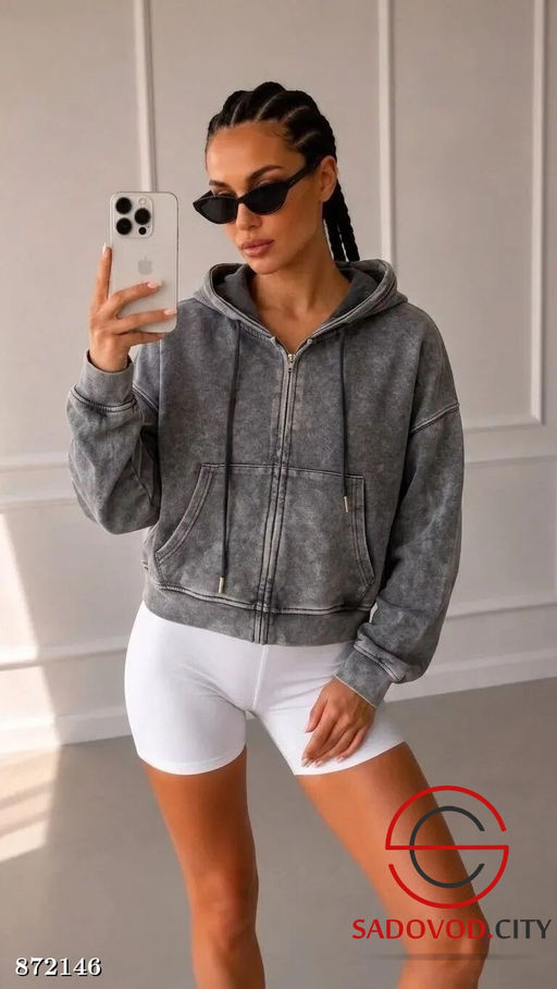 Кофта женская на молнии - Fiona фото 3